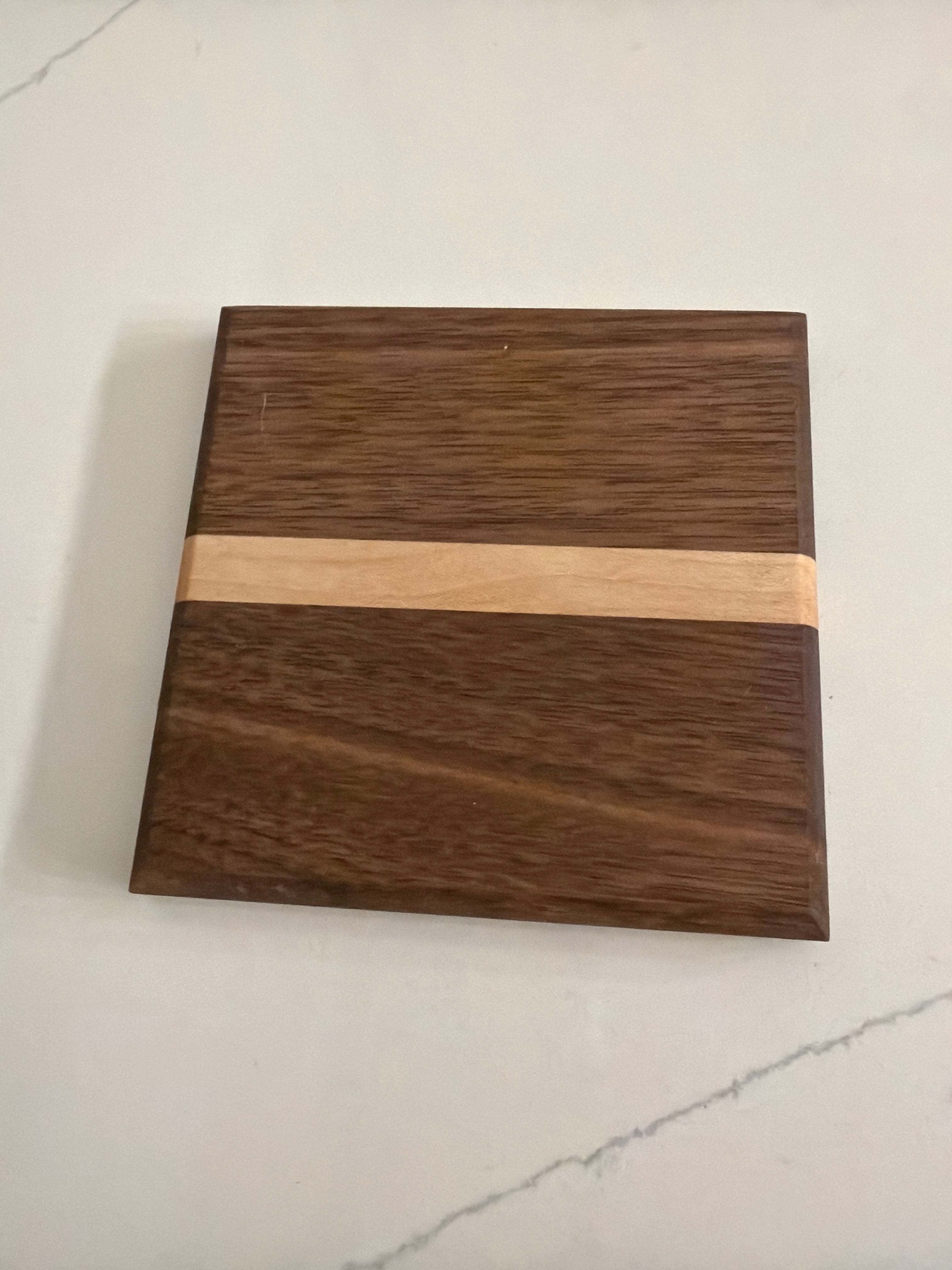 Walnut/Maple Coaster