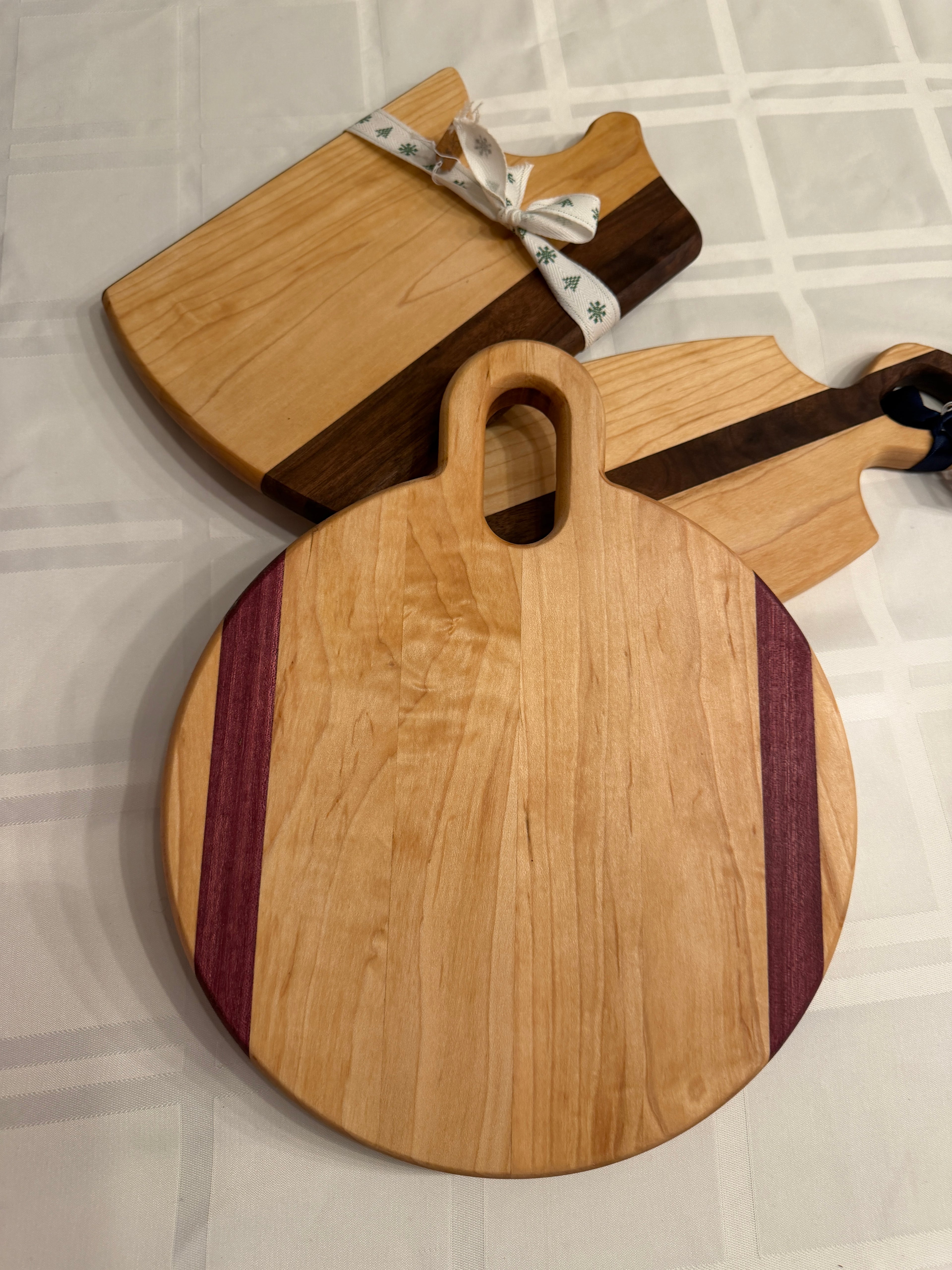 Round Serving Board