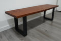 African Mahogany Bench