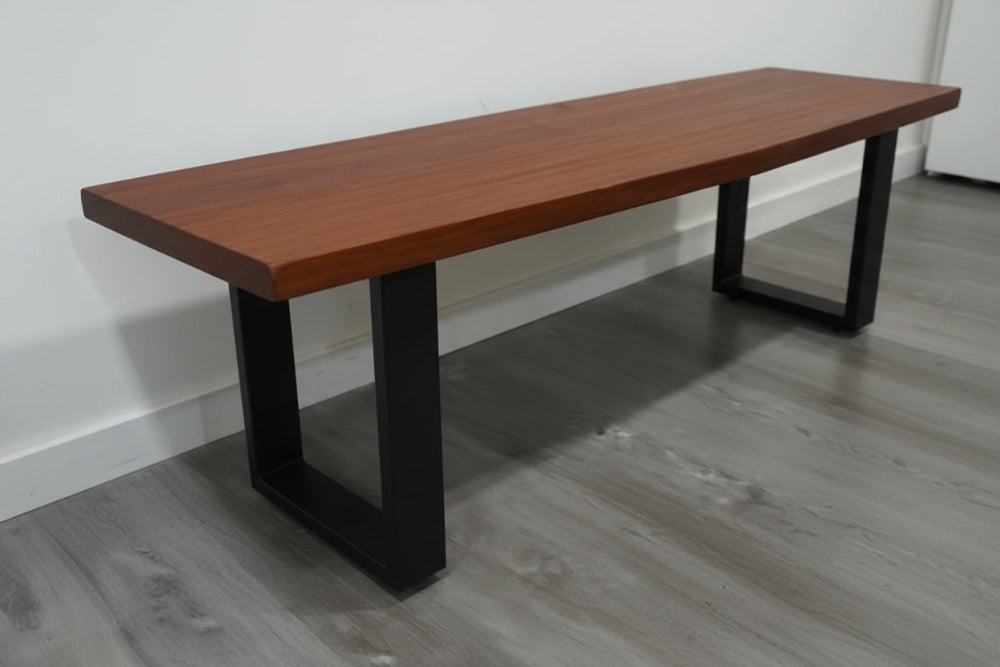 African Mahogany Bench